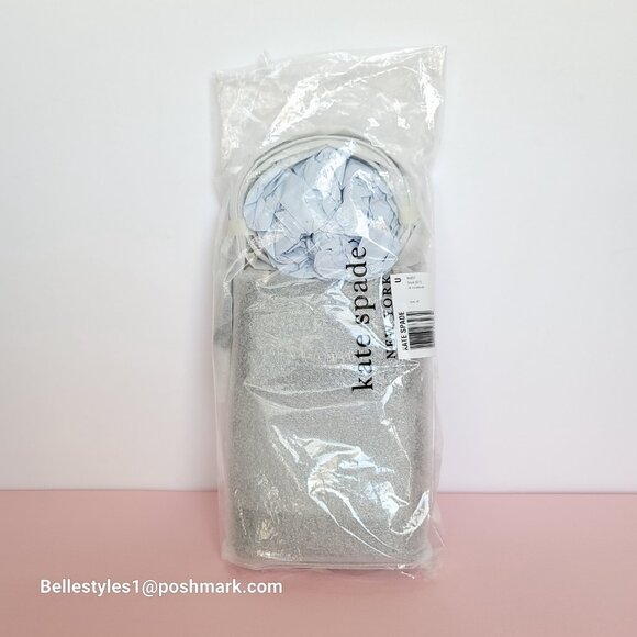 KATE SPADE Bradley North/South Pebbled Leather Phone Crossbody- Black color🎈⭐ - Picture 15 of 16